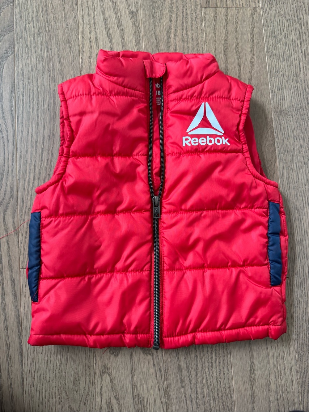 Reebok Red Puffer Vest - 18M